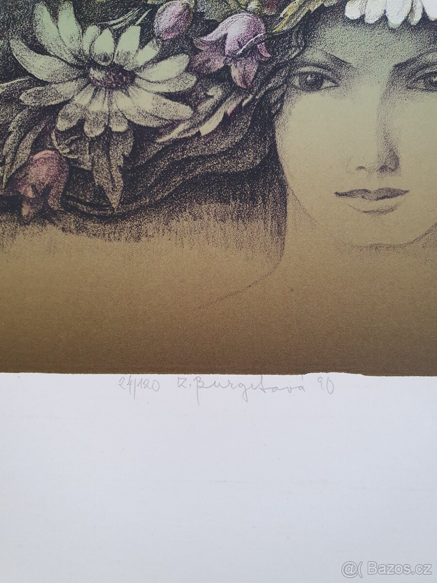 Litografie č8 - 2