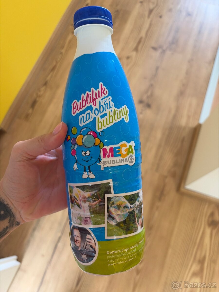 Bublifuky + náplň láhev+ košík - 2