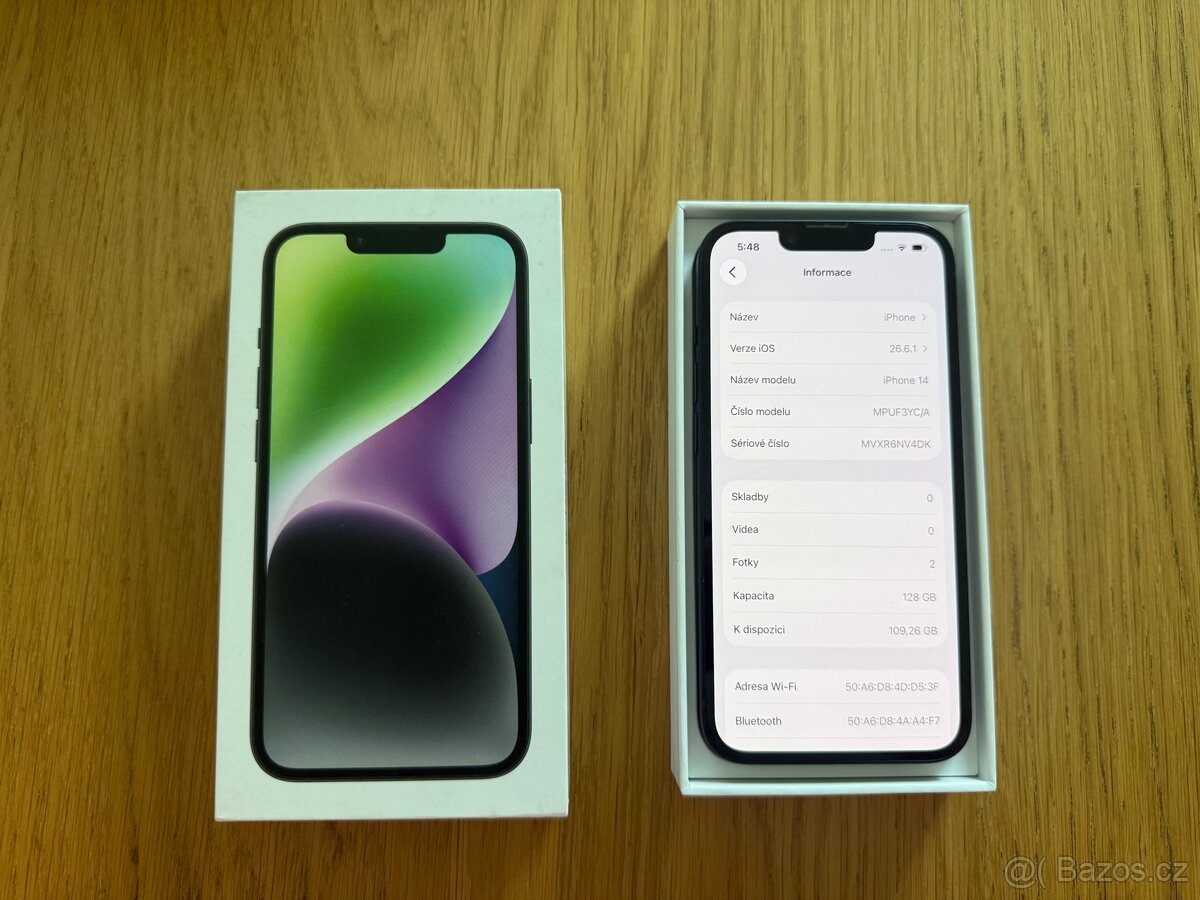 Apple iPhone 14 128Gb Modrý - 2