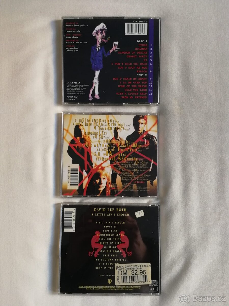 3 CD TOTO, DOKKEN, DAVID LEE ROTH - 2