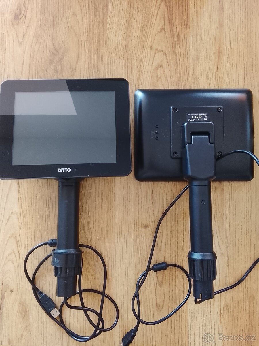 Zákaznický LCD displej 8" DITTO pro pokladnu - 2