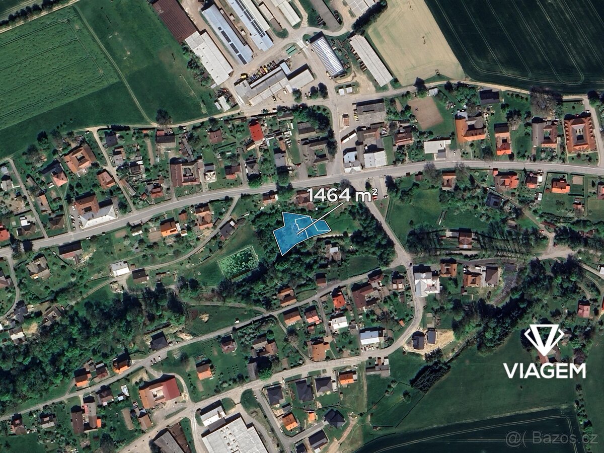 Zahrada 1 464 m² - 2