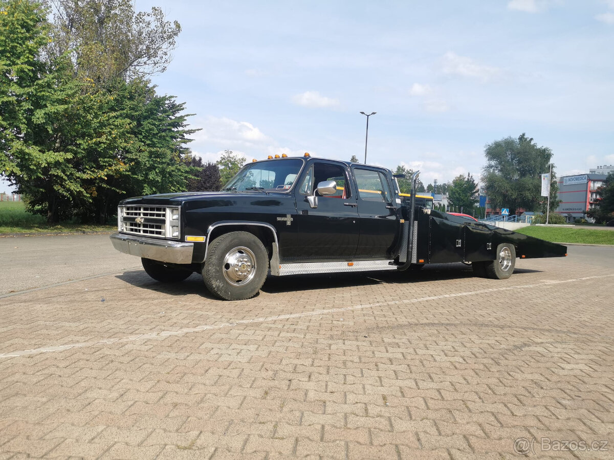 Chevrolet 3+3 C30 double cab odtahovka hauler