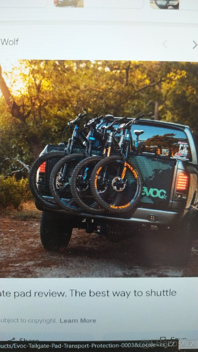 Tail gate Evoc