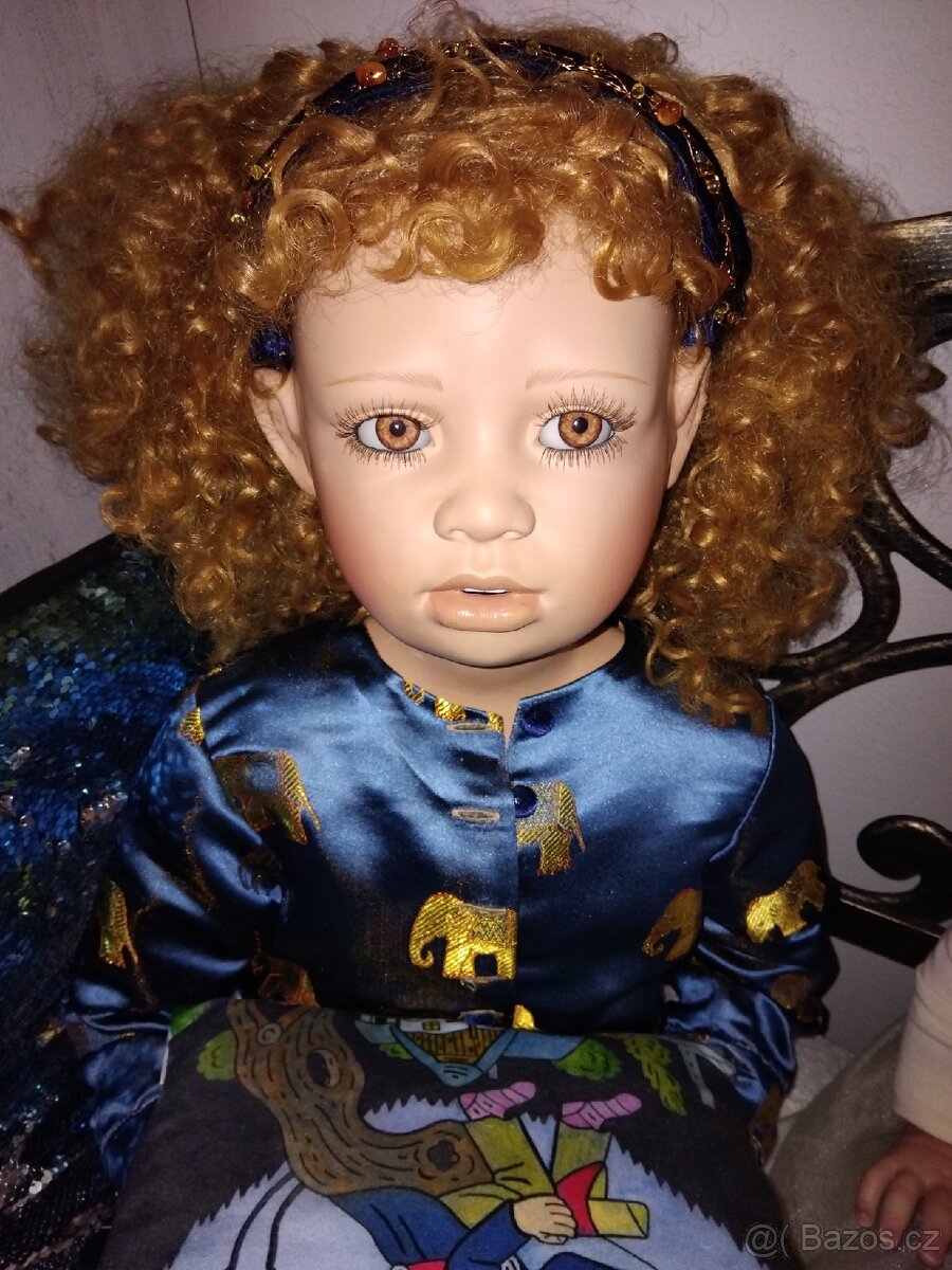 Sběratelská porcelánová panenka od Orange - 2