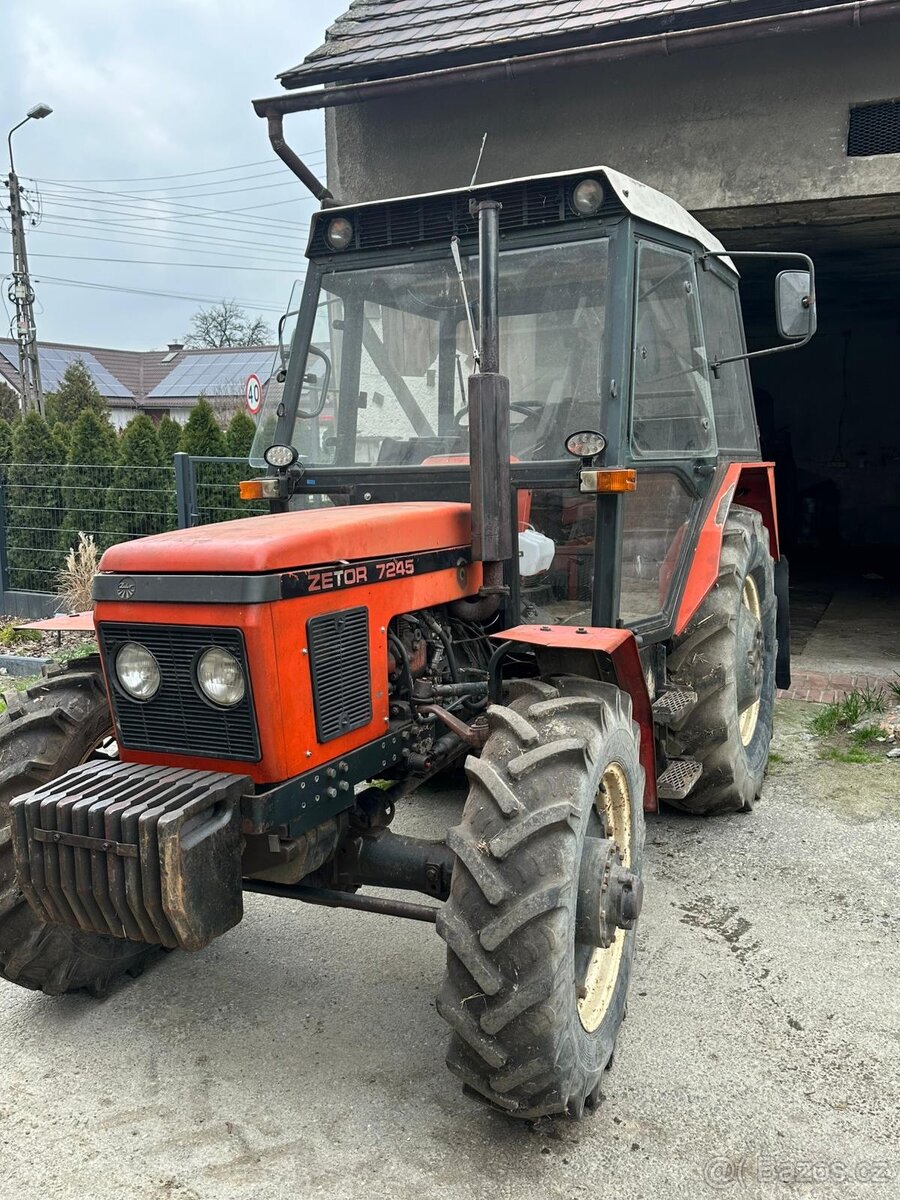 Traktor Zetor 7245, r.v.1990, první majitel, zachovalý stav - 2