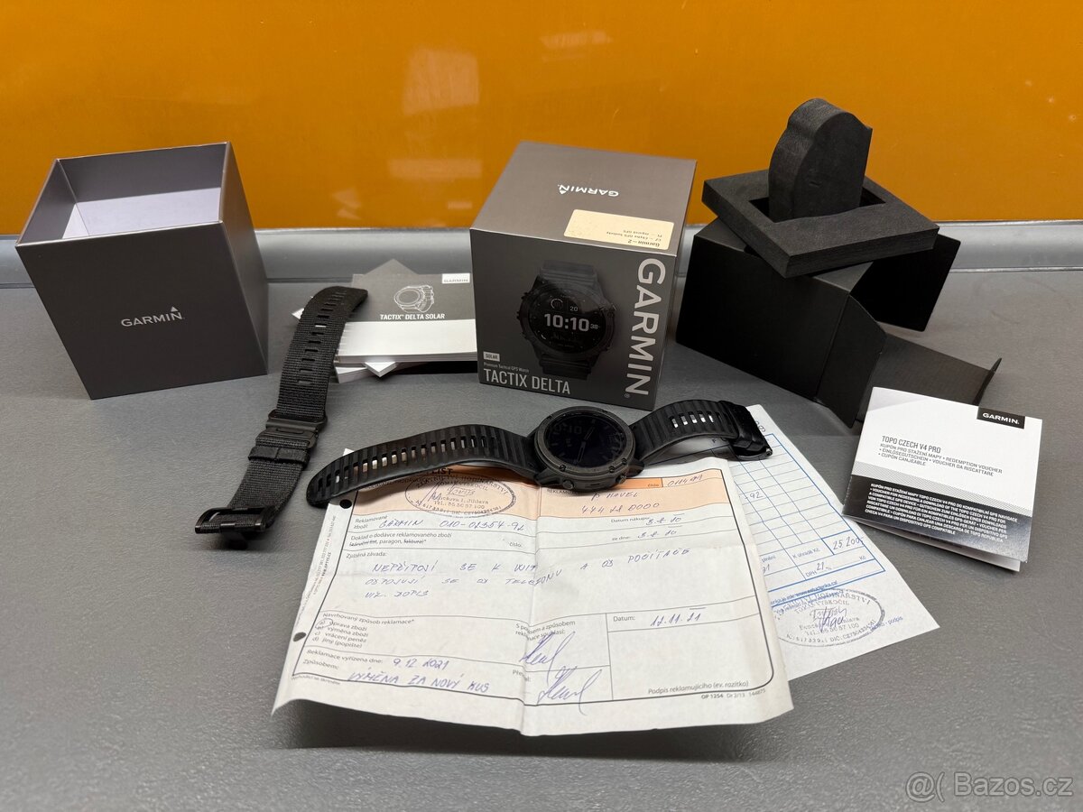Garmin Tactix Delta Solar Sapphire - zachovalé - 2