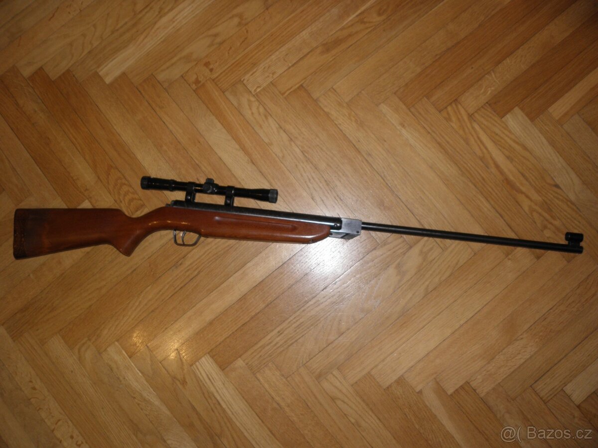 Vzduchovka Slavia 630, rok 1997 s puškohledem - 2