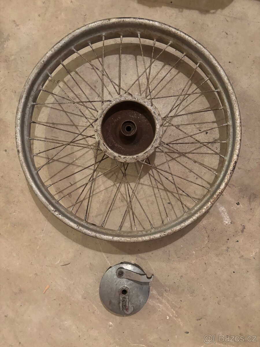 Přední kolo Jawa 550 pařez - 2