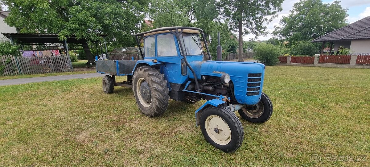 Zetor 4011 + vlek - 2