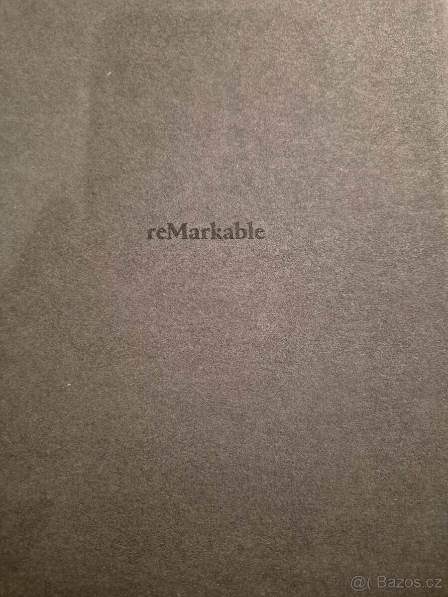 reMarkable 2 + pero + kožené pouzdro – perfektní stav - 2