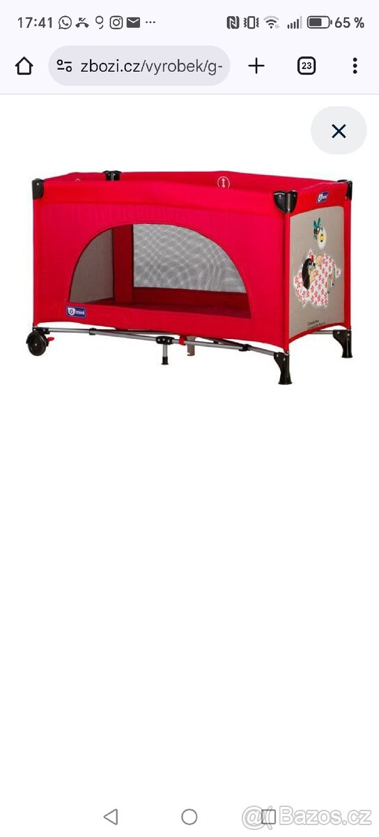 Cestovní postýlka G mini krteček - 2