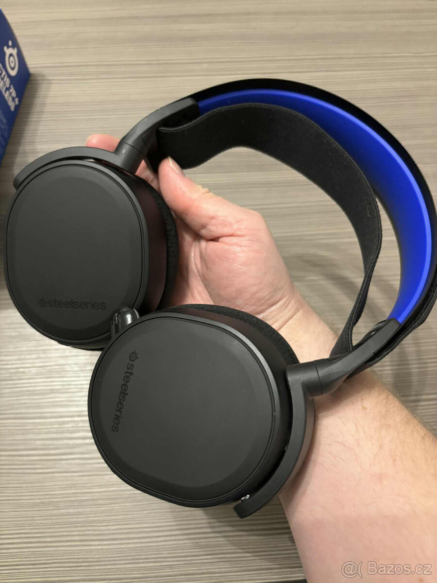 Herní sluchátka SteelSeries Arctis 7P+ Black - 2
