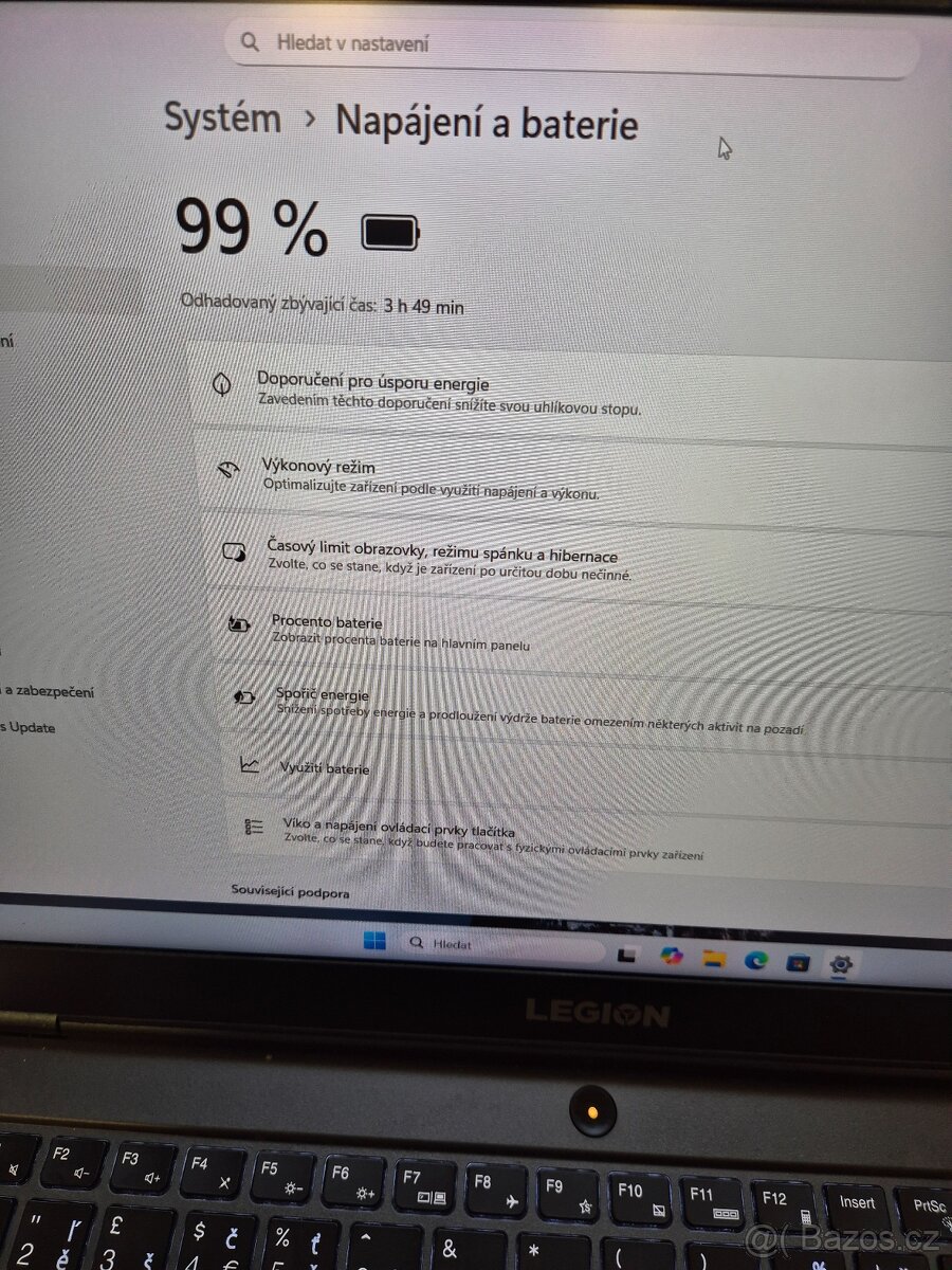 Herní notebook Lenovo Legion 5 - 2