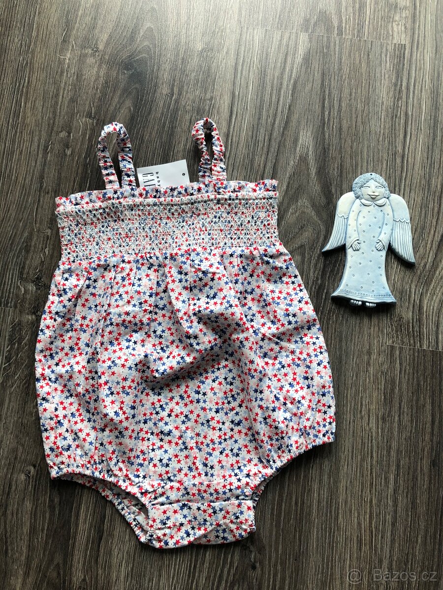 2x Nové letní body, overalek Gap vel 80/86 - 2