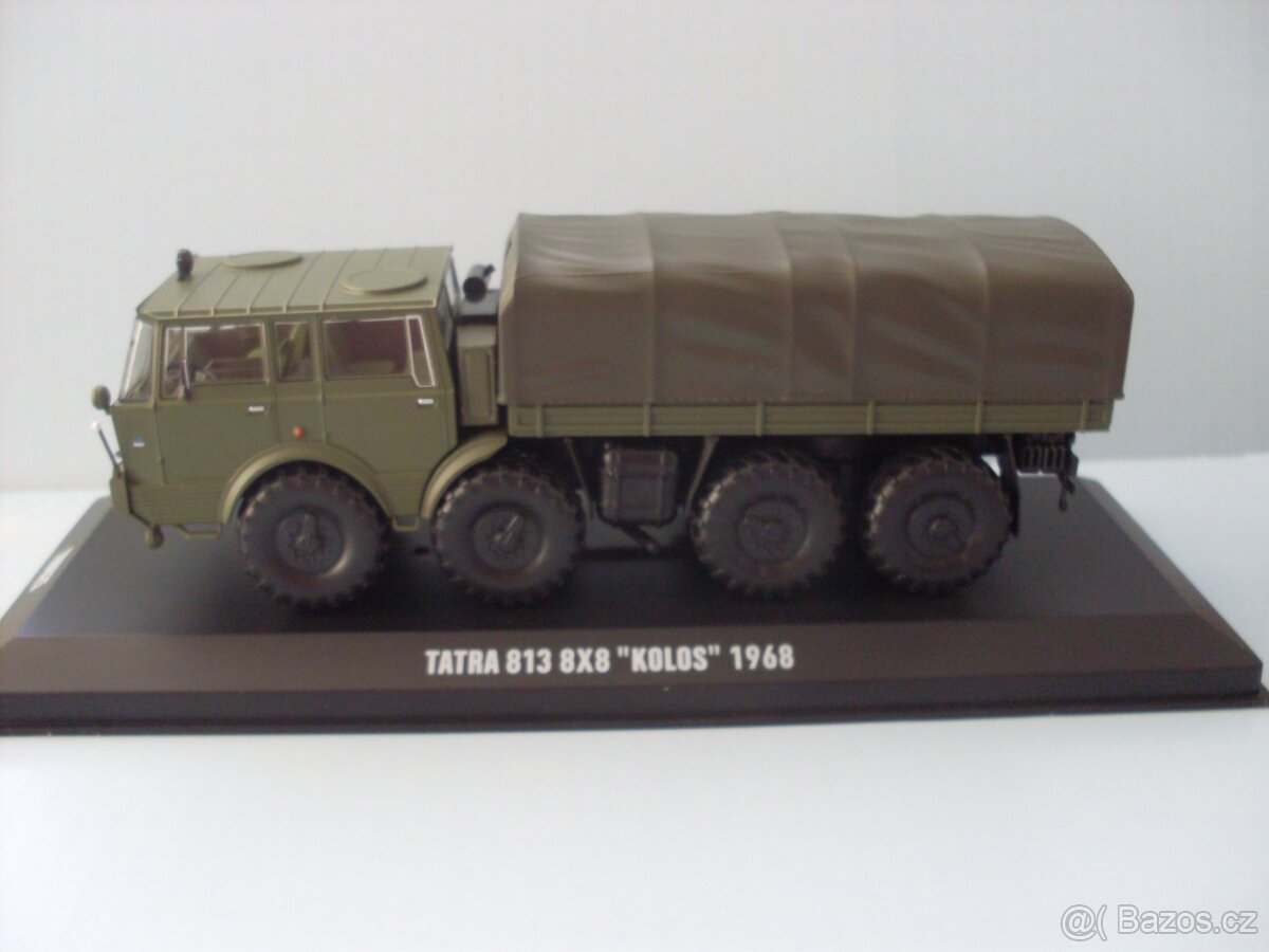 Model TATRA 813 8x8 KOLOS 1:43-zelená - 2