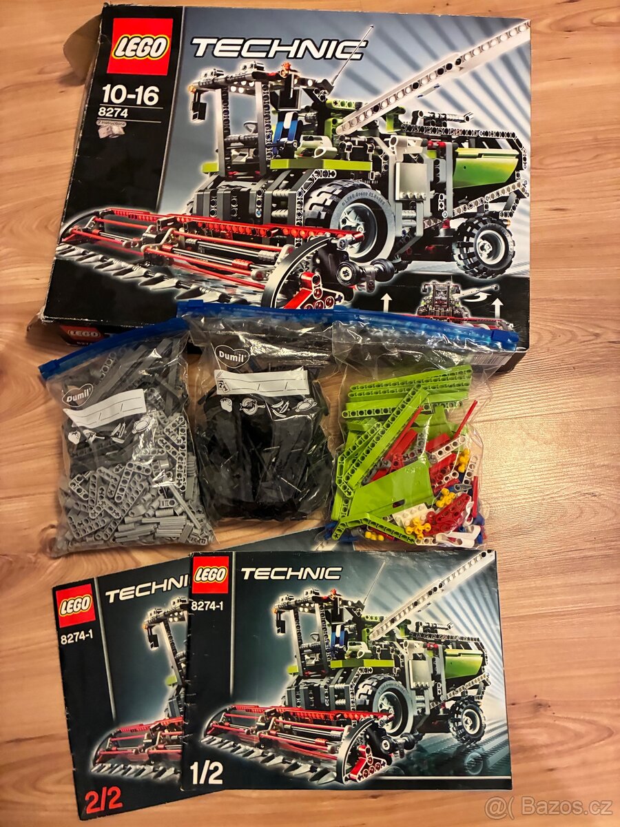 Lego Technic 8274 kombajn (model 2v1) - 2