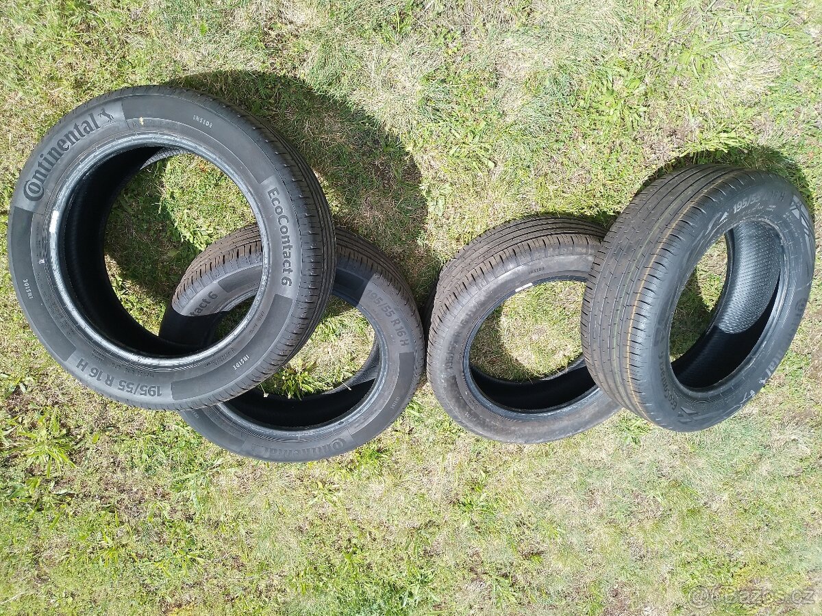 Letní nové pneu Continental 195/55 R16 87H - 2