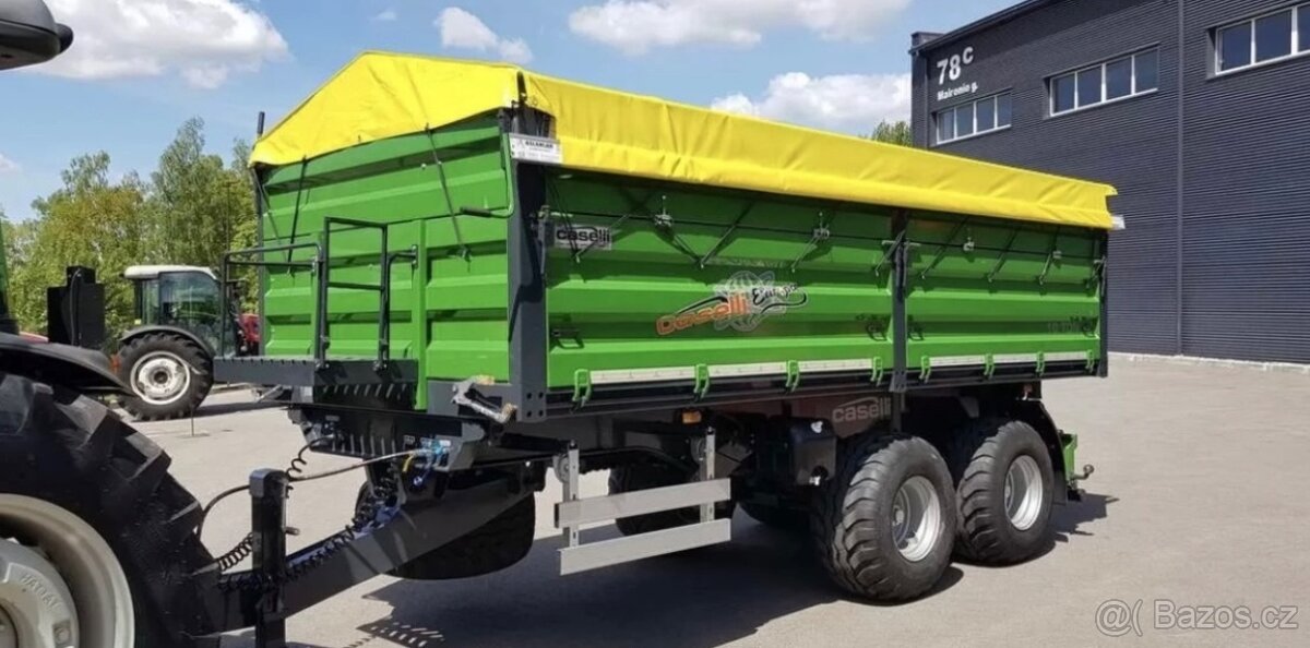 Traktorový vlek caselli 10t tandem - 2