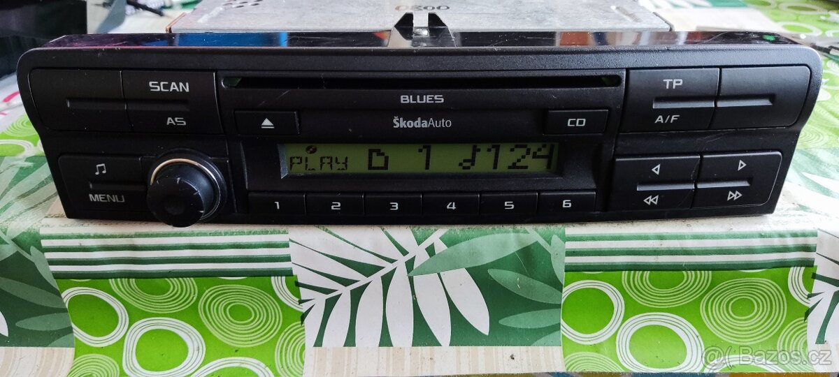Originální autorádio Skoda Blues CD/mp3 - 2
