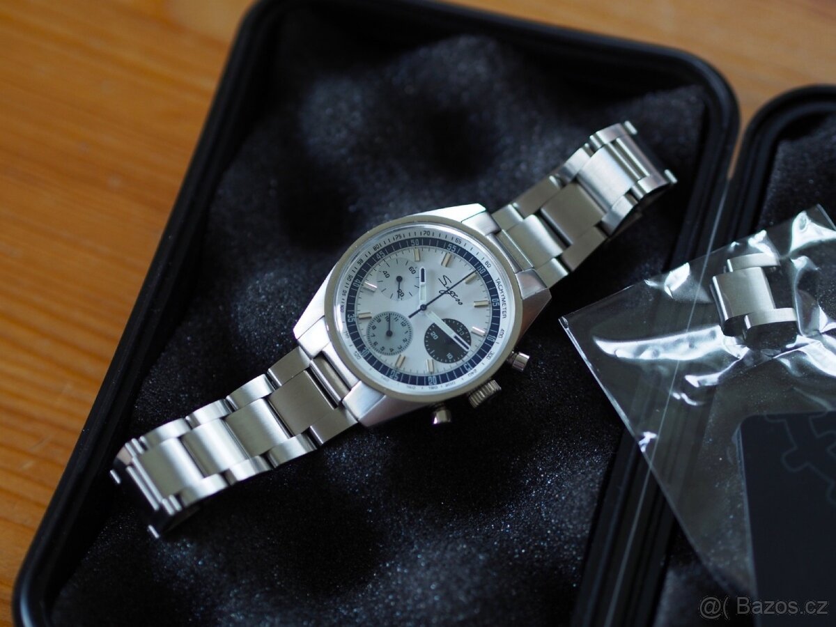 Hodinky Sugess - mechanický chronograf - 2