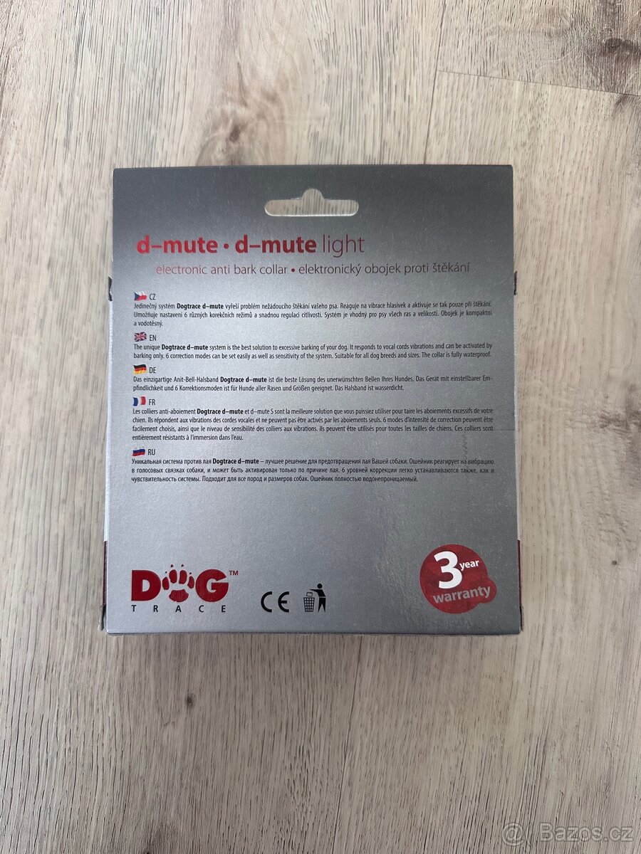 Elektronický obojek proti štěkání Dogtrace d-mute light - 2