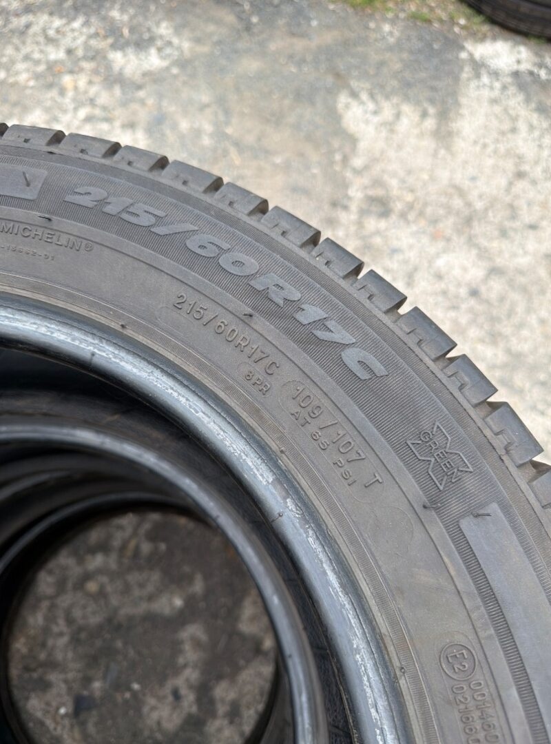 4x 215/60/17c michelin 109/107t letní dot19 - 2