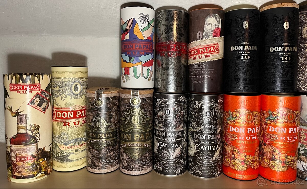 Sbírka DON PAPA (42ks- druhů) - 2