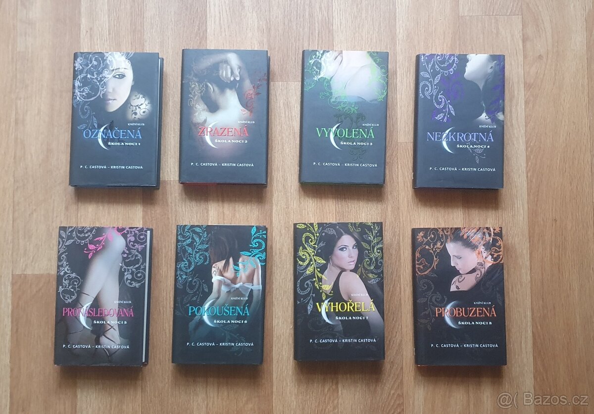 Prodám knihy od spisovatelky kniha od: Kristin Cast & P.C. C - 2
