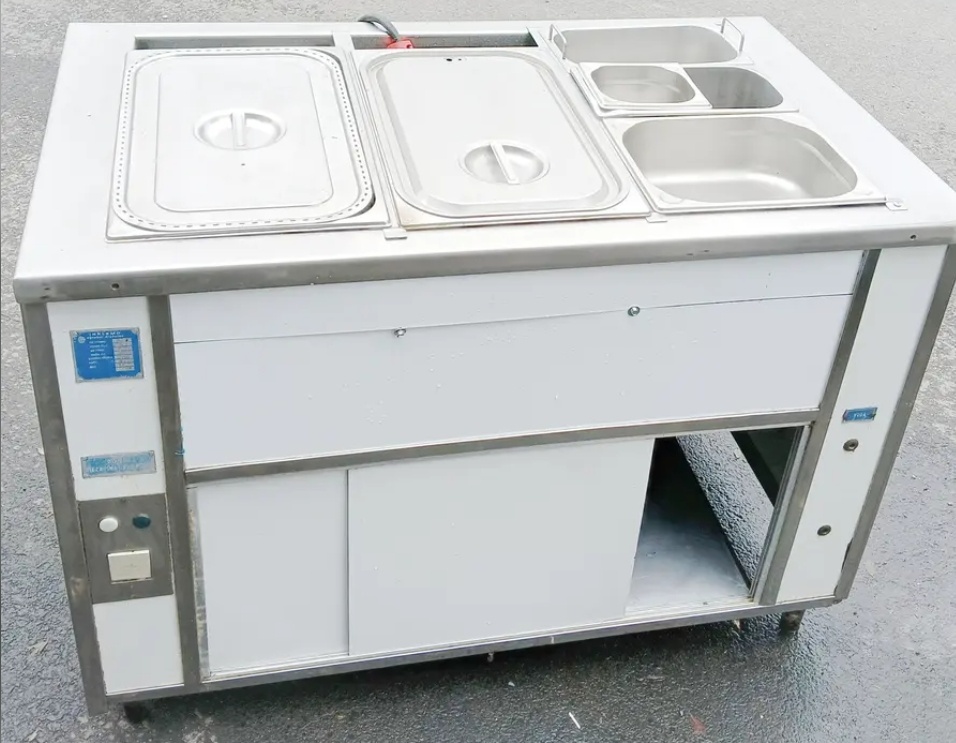 Vodní lázeň na GN nádoby elektrická s vestavbou - 2