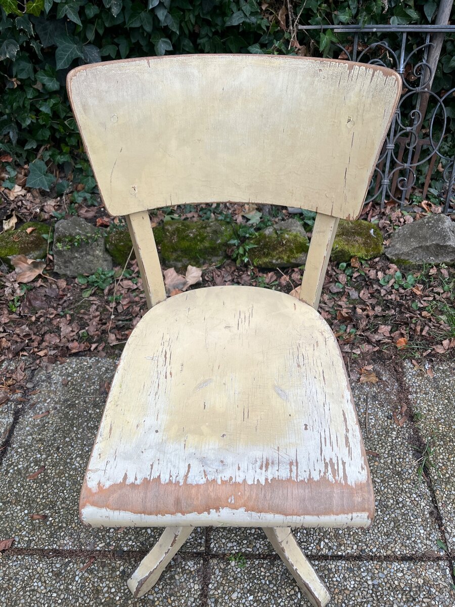 Stará otáčecí židle THONET - 2