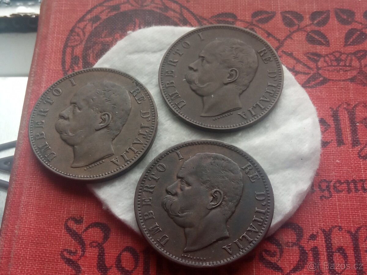 Sbírkové mince 10 CENTESIMI UMBERTO I. - 2