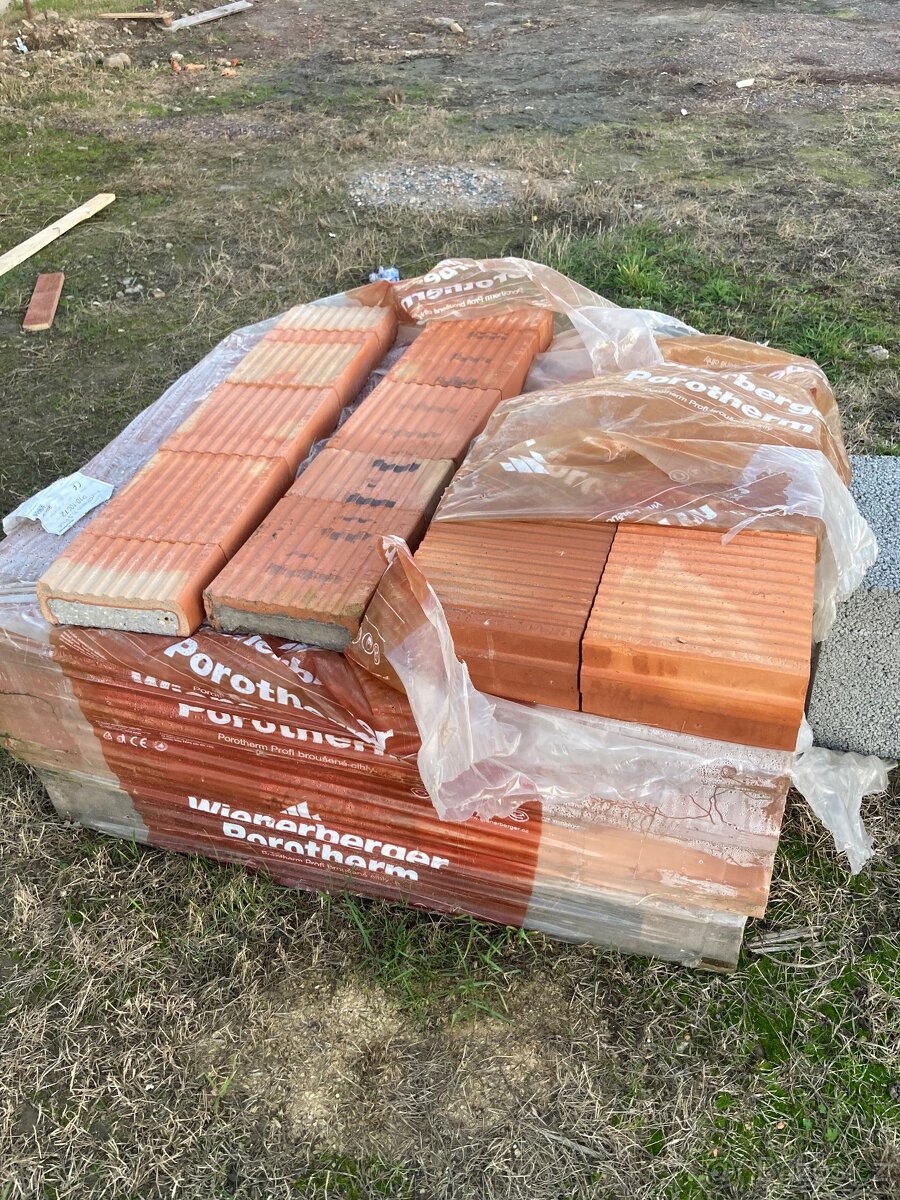 Porotherm cihly 24 + překlady - 2