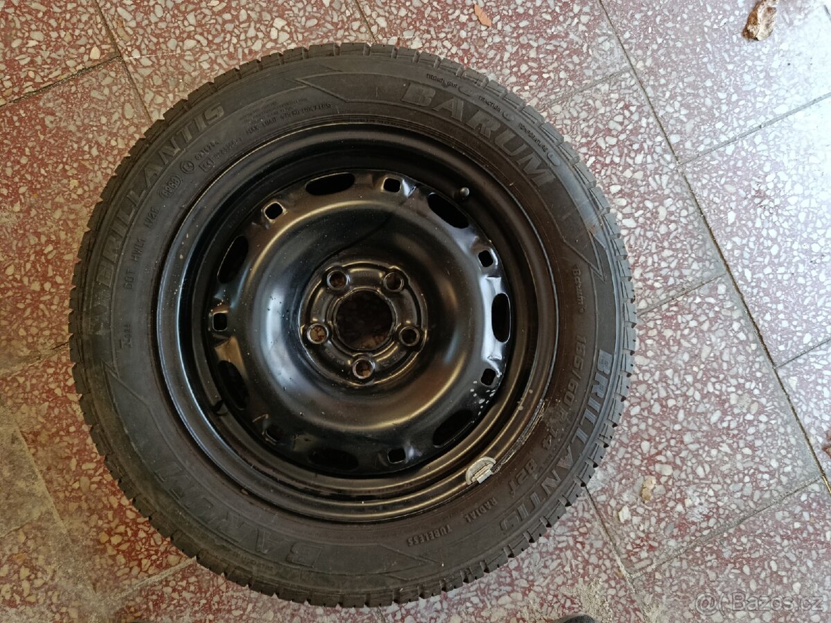 Kola+pneu 5x100 165/70R14 - 2