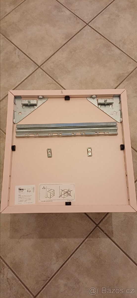 Skříňka IKEA Eket - růžová - 2