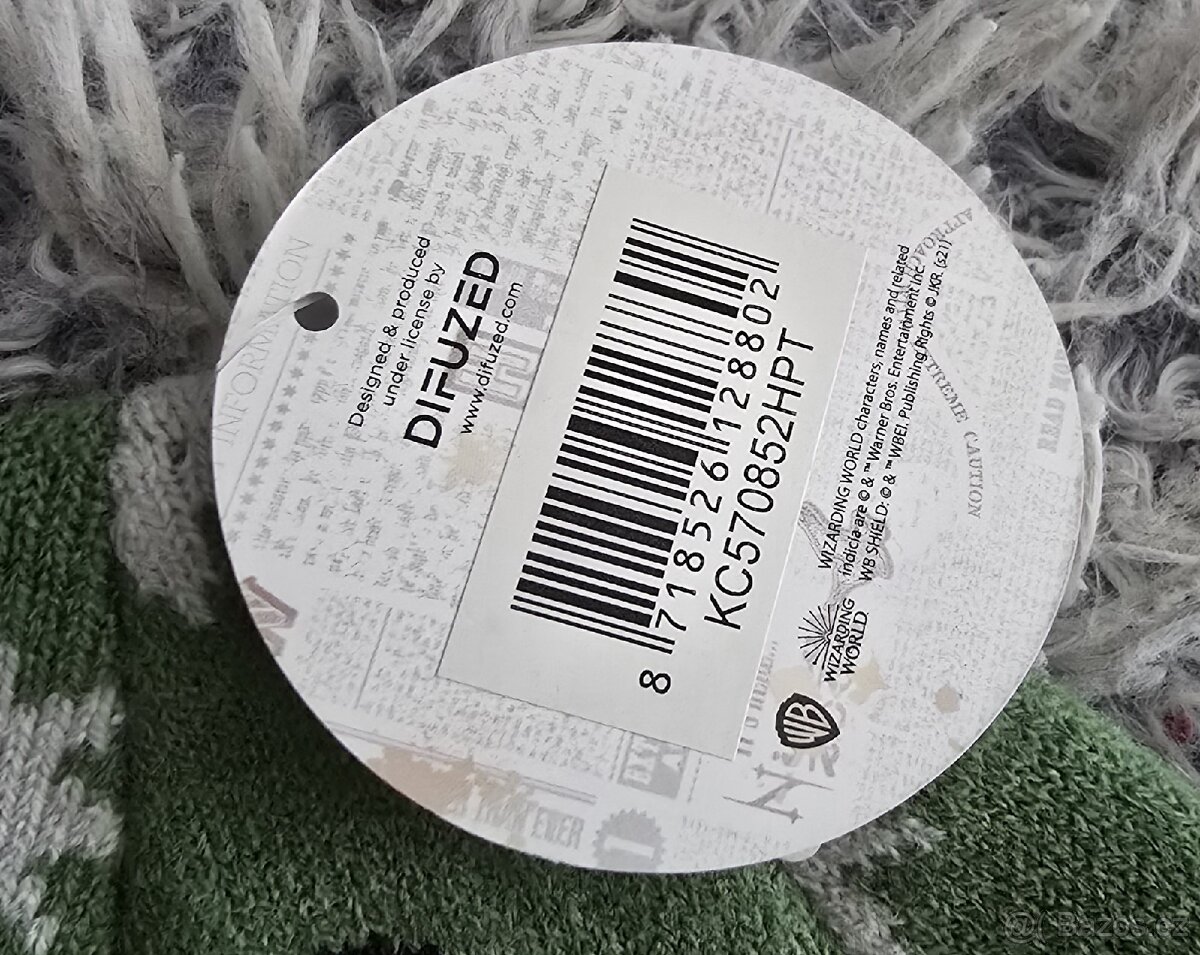 NOVÁ zimní čepice Harry Potter - Zmijozel - 2