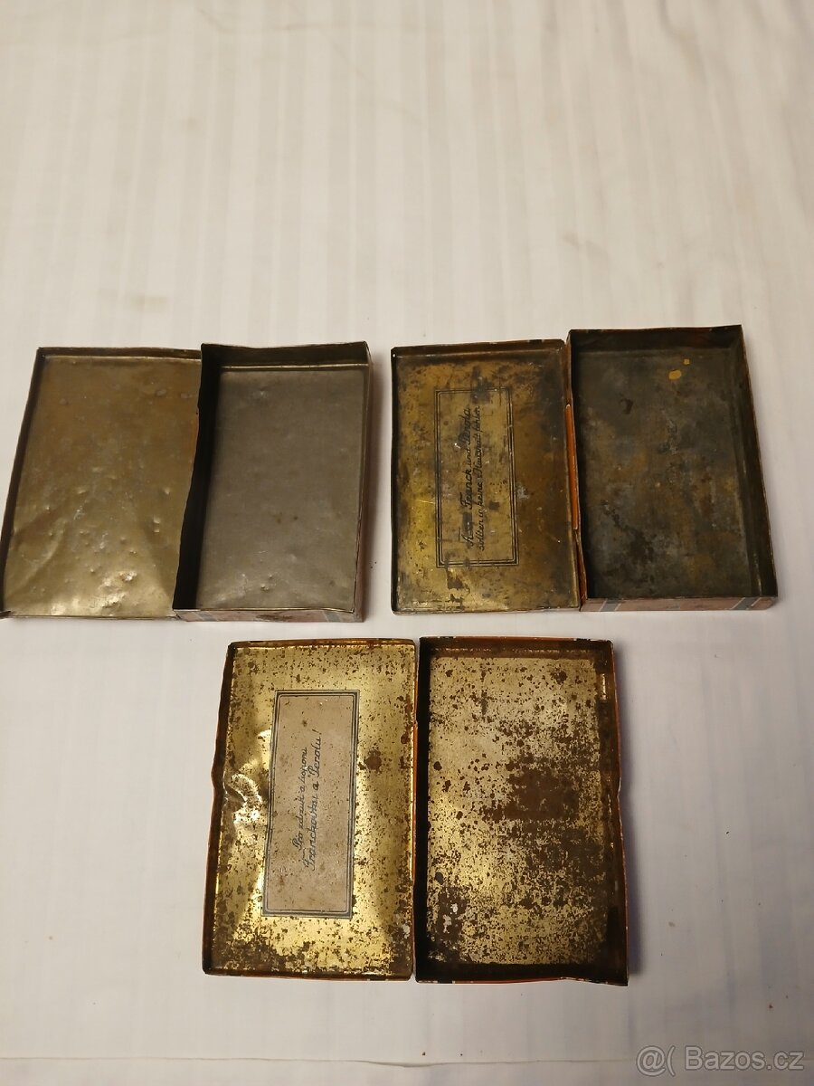 Staré plechovky Karo- Francovka - 2