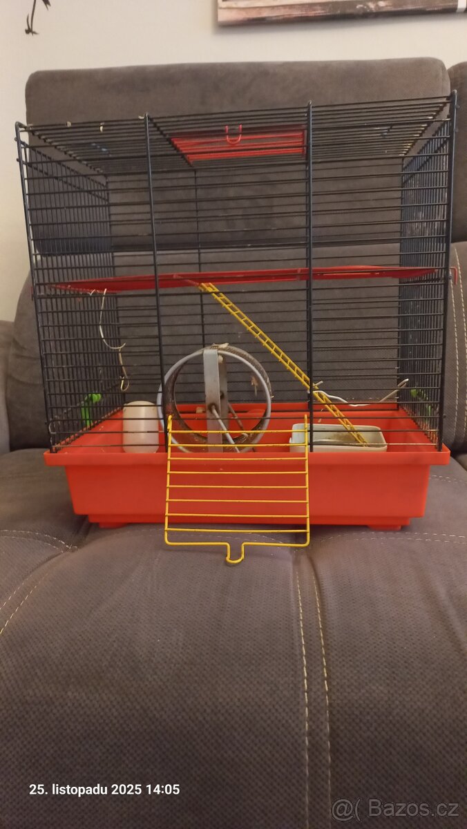 prodám klec pro křečky nebo myšky - 2
