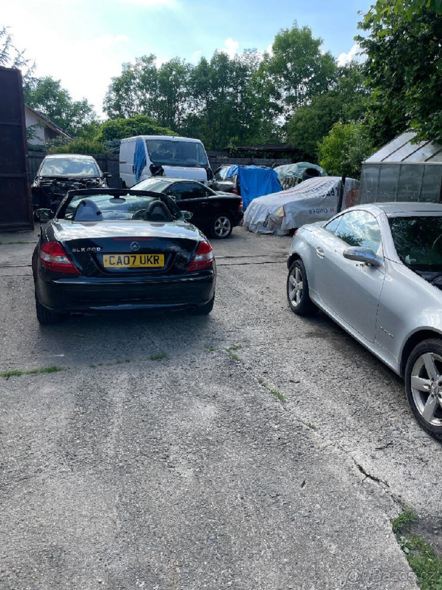 MERCEDES BENZ SLK r171 200 veškeré náhradní díly - 2