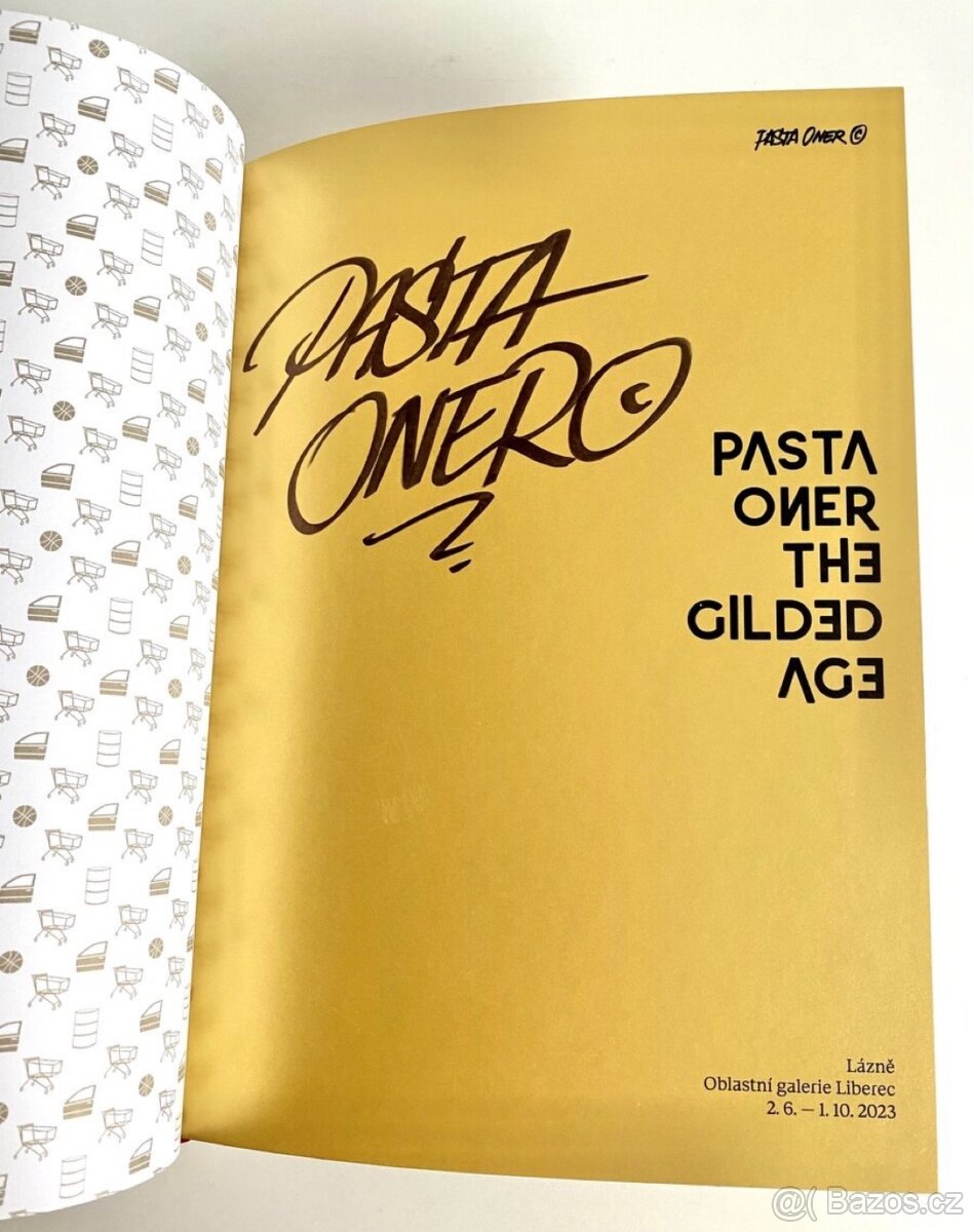 PASTA ONER (PODEPSÁNO) - THE GILDED AGE KATALOG / MAGAZÍN - 2