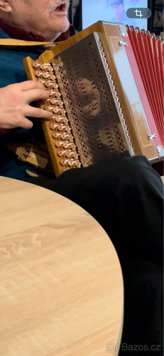 Krásná třířadová heligonka HLAVÁČEK hraje perfektně - 2