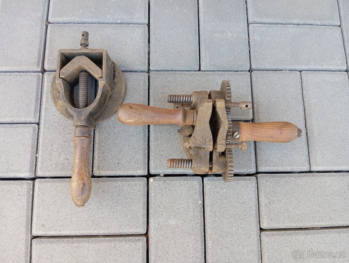 Prodám starou kolářskou frézu a upínák - 2