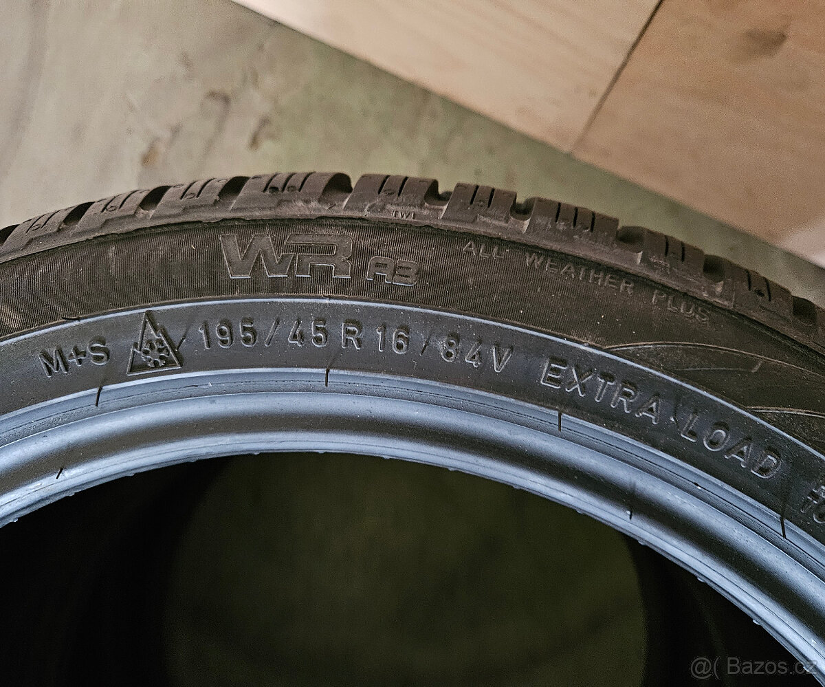 ZIMNÍ PNEU NOKIAN WRA3 195/45/16 84V XL 2x (1431Tz) - 2