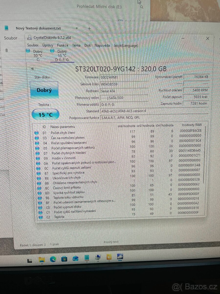 HDD Seagate 320 GB, 2,5 SATA - 2