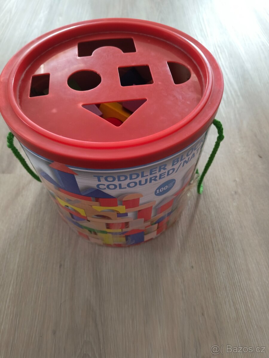 Kostky dřevěné - 2