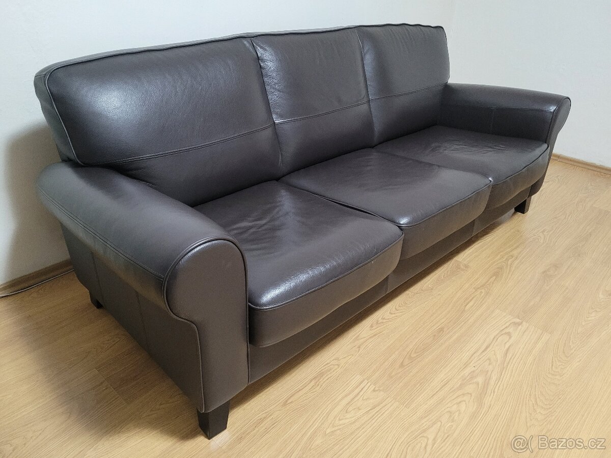 kožená pohovka / gauč IKEA - 2