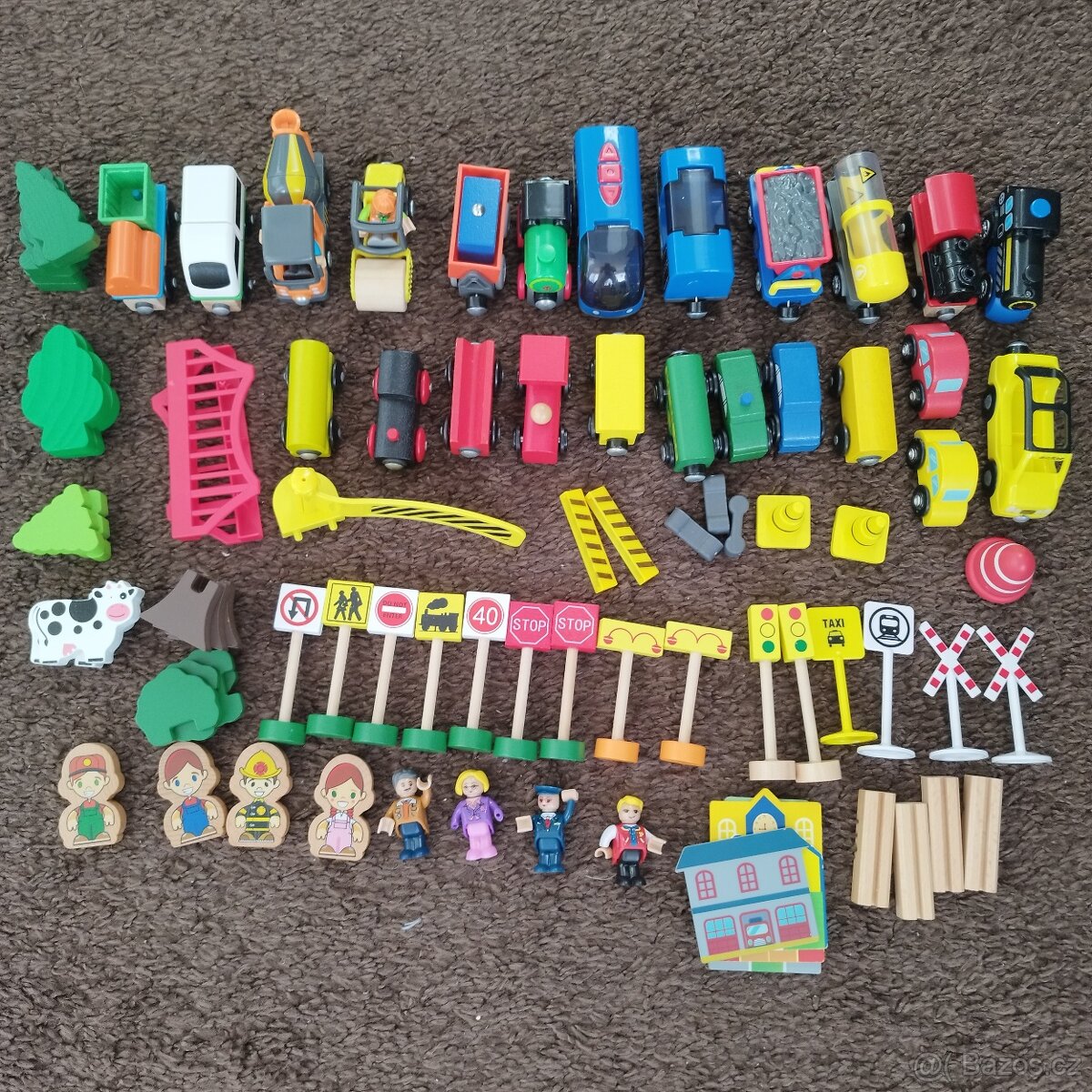 Sada dřevěných kolejí - 2