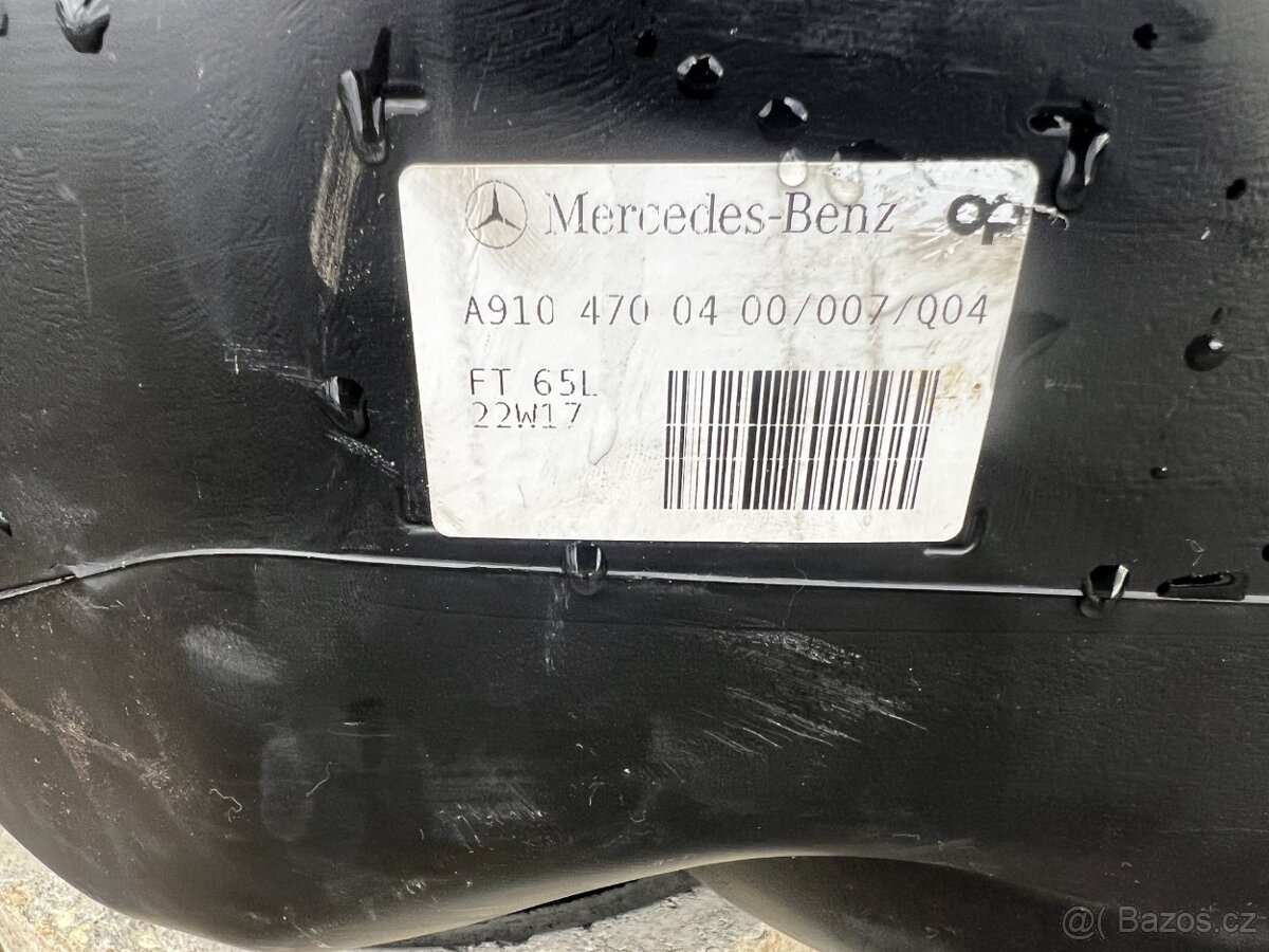 Palivová nádrž MB sprinter 2023 - 2