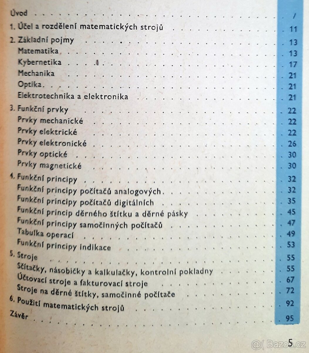Matematické stroje, V. Mrázek - 2