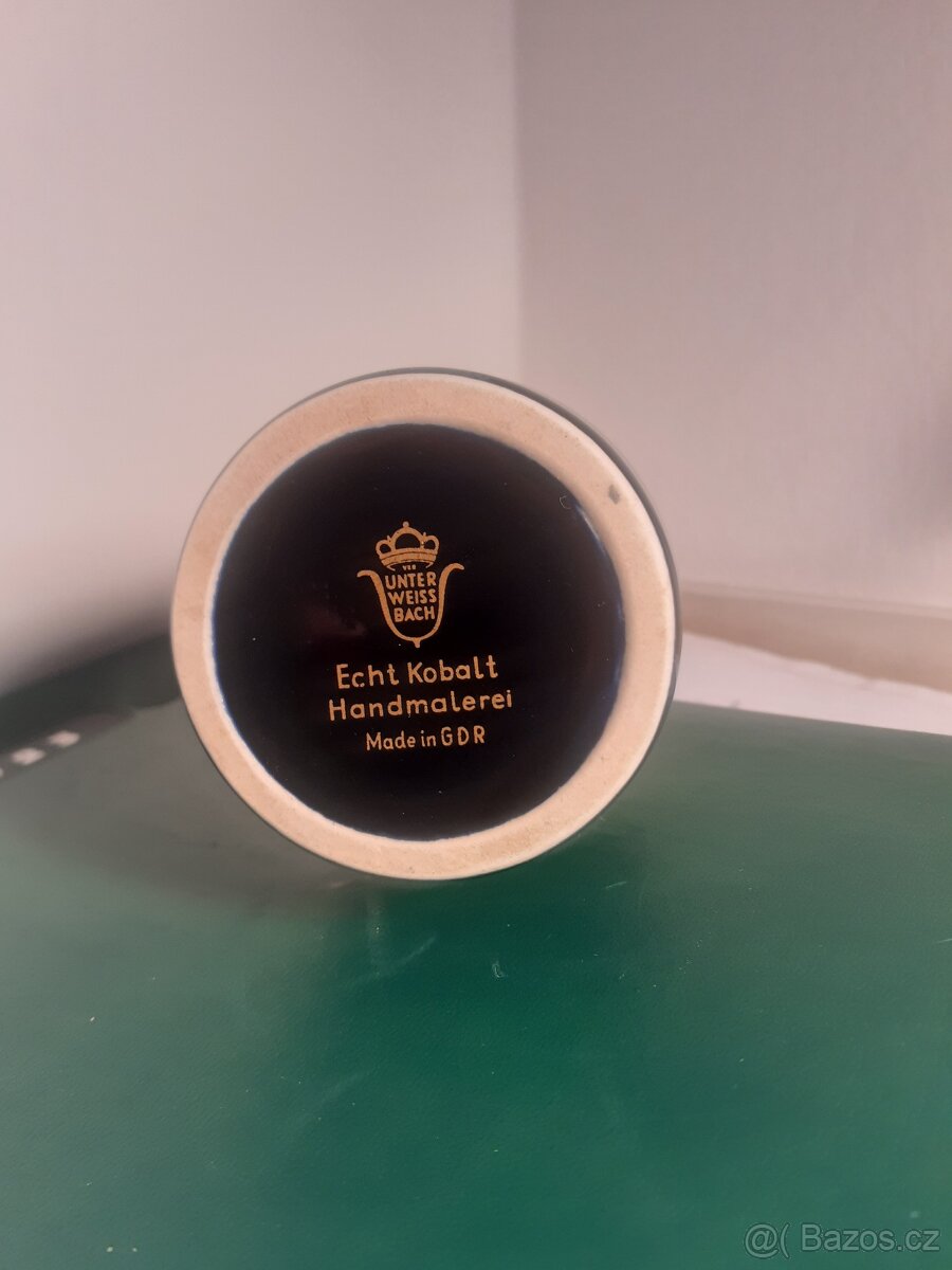 Porcelánová vázička - Echt Kobalt - 2